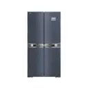 WALTON FRIDGE 4 DOORS NO FROST INVERTER TECHNOLOGY BLUEWISH INOX VOLTAGE STABLIZER - WIFI CONTROL 